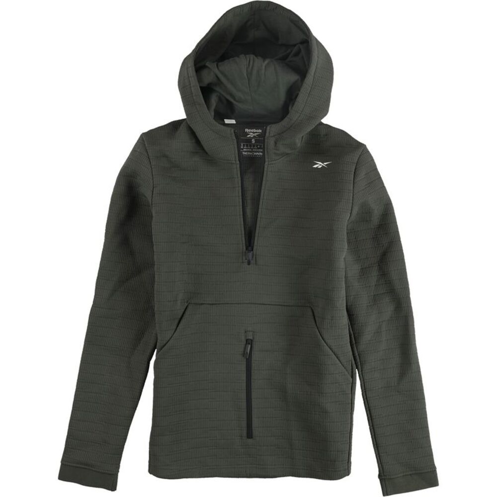 Reebok Womens Techstyle Thermowarm Hoodie Sweatshirt, PRE